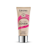 Lirene Podkład kryjący ALL DAY COVER! 30 ml 24 CIEPŁY BEŻ