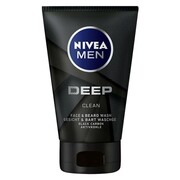 Nivea Men Deep Clean żel do mycia twarzy i zarostu 100ml (P1)