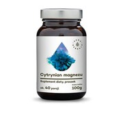 AURA HERBALS Cytrynian magnezu 100% proszek (100 g)