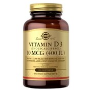 SOLGAR Vitamin D3 (Cholecalciferol) 10 mcg (400 IU) (100 kaps.)