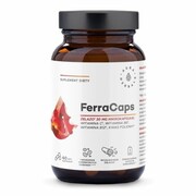 Aura Herbals -FerraCaps żelazo 30 mg, mikrokapsułki, kapsułki 60 szt. (1)