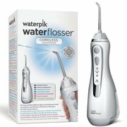 WATERPIK WP-560 EU Cordless Advances - Biały bezprzewodowy irygator dentystyczny z etui + 4 końcówki