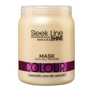 Stapiz Sleek Line Colour Mask maska z jedwabiem do włosów farbowanych 1000ml (P1)
