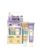 FLOSLEK - VEGE LIP CARE ZESTAW Odżywienie ust w 2 krokach (Cukrowy scrub bezstresowy limonkowy + Maska do ust stylowa gruszkowa)