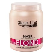 Stapiz Sleek Line Blush Blond Mask maska do włosów blond z jedwabiem 1000ml (P1)
