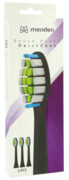 Końcowki MERIDEN Brush Heads DailCare White (Black) 3 sztuki