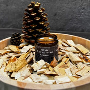 bekindle Świeca Sojowa o zapachu bewarm Musk & Teak Wood 120ml