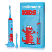 Smilesonic Kids Dino - Szczoteczka soniczna dla dzieci + kalendarz mycia zębów z naklejkami