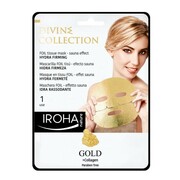 Iroha nature Gold + Collagen Hydra Firming Face Mask nawilżająco-ujędrniająca maska w płachcie ze złotem i kolagenem 25ml (P1)