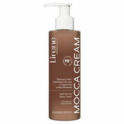 LIRENE Self Tanning Body Cream brązujący krem nawilżający do ciała z organiczną wodą kokosową Mocca Cream 190ml (P1)