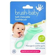 BRUSH-BABY gryzak dla dzieci 10-36 miesięcy 1 szt.