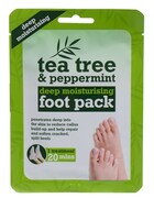 Xpel Tea Tree Peppermint Deep Moisturising Foot Pack Tea Tree Maseczka do nóg 1 szt (W) (P2)