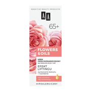 FLOWERS&OILS AA Flowers&Oils 65+ Efekt Liftingu Krem przeciwzmarszczkowy na okolice oczu i ust 15 ml