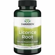 Swanson Licorice - Lukrecja 450 mg (100 kaps.)