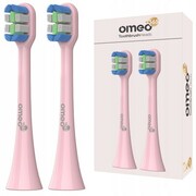 2 Końcówki Do Szczoteczki OMEO +365 UV Sanitizer Pink