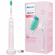 PHILIPS Sonicare Series 2100 PINK HX3651/11 Szczoteczka soniczna do zębów różowa