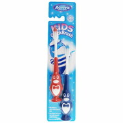Active Oral Care Kids Quick Brush 3-6 Years szczoteczki do zębów dla dzieci Pingwin 2szt. (P1)