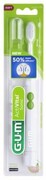 GUM SONIC DAILY - szczoteczka soniczna na baterie, biała