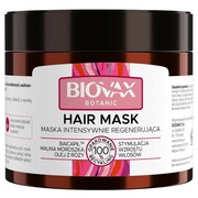 Biovax Botanic maska intensywnie regenerująca Malina Moroszka i Baicapil 250ml (P1)