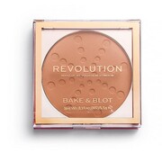 Makeup Revolution Bake Blot matujący puder prasowany w kamieniu Peach 5.5g (P1)
