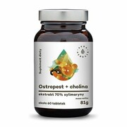AURA HERBALS Ostropest plamisty + Cholina (60 tabl.)