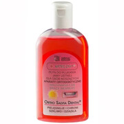 ORTHO SALVIA DENTAL Classic - PŁYN do płukania jamy ustnej dla osób noszących aparaty ortodontyczne (czerwony) 200ml