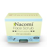Nacomi Face Scrub peeling nawilżający do twarzy i ust o zapachu pinacolady 80g