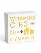 Ziaja Zestaw Prezentowy Witamina C.B3 Niacynamid - krem do twarzy, 50 ml + balsam do twarzy i ciała, 100 ml + żel oczyszczający do twarzy, 190 ml + tonik do twarzy w sprayu, 190 ml
