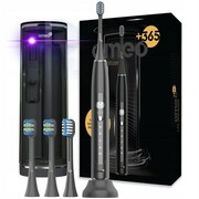 Omeo 365+ UV Sanitizer Black Szczoteczka Soniczna