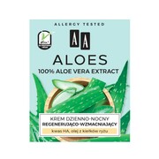 AA Aloes 100% Aloe Vera Extract krem dzienno-nocny regenerująco-wzmacniający 50ml (P1)
