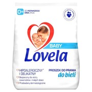 Lovela Baby hipoalergiczny proszek do prania ubranek niemowlęcych i dziecięcych do bieli 1.3kg (P1)