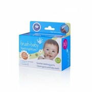 BRUSH-BABY Teething Wipes - gaziki higieniczne z rumiankiem (0-16 miesięcy) (20 szt.)