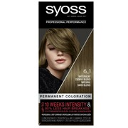 SYOSS Permanent Coloration farba do włosów trwale koloryzująca 6_1 Naturalny Ciemny Blond (P1)