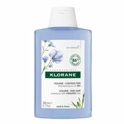 KLORANE Volume Fine Hair Shampoo szampon z lnem nadający objętości 200ml (P1)