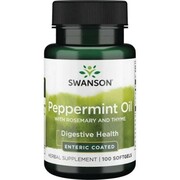 Swanson Peppermint Oil Combination (100 kaps.)