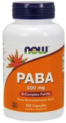 PABA - Kwas Para-Aminobenzoesowy 500 mg (100 kaps.)