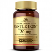 SOLGAR Gentle Iron 20 mg 90 kapsułek E1