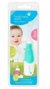 BRUSH-BABY Babysonic PRO - szczoteczka elektryczna, soniczna dla dzieci w wieku 0-3 lat zielona