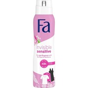 Fa Invisible Sensitive 48h antyperspirant w sprayu o zapachu róży i głogu 150ml (P1)
