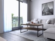 STOLIK KAWOWY CARACAS Z PÓŁKĄ