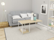 STOLIK KAWOWY TOVAR Z PÓŁKĄ