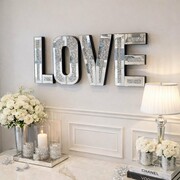 Litery napis glamour LOVE 30x50x5 cm D-0557 Bellacasa
