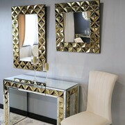 Lustro glamour kwadratowe 76x76 cm M-0672 Bellacasa