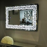 Lustro glamour prostokątne podświetlane 80x120 cm M-0691 Bellacasa