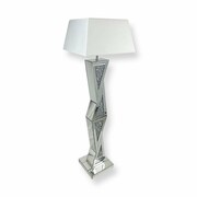 Lampa stojąca dekorowana glamour L-0561 Bellacasa