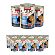 Animonda Carny Adult wołowina, dorsz z korzeniem pietruszki 400g x 12 + prezent ANIMONDA