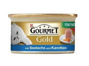 Gourmet Gold Pate z czarniakiem i marchewką 85g x 12 + prezent GOURMET