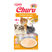 Inaba Cat Kremowy przysmak Churu Kurczak 56g (4 szt.) + prezent INABA