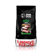 John Dog małe rasy Kaczka z królikiem 12kg + prezent JOHN DOG