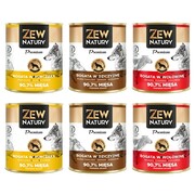 Zew Natury 89% mięsa mix 3 smaków 800g x 6 + prezent ZEW NATURY